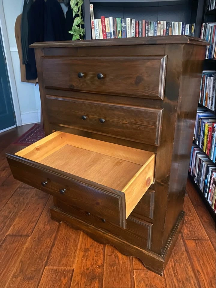 FREE DELIVERY: Pine Dresser $140 (HRM) - photo 5