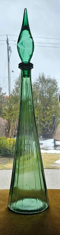 Vintage Genie Bottle Green Panel - photo 4