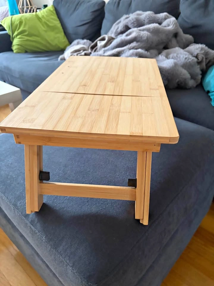 Bamboo Over The Table Desk Tray
