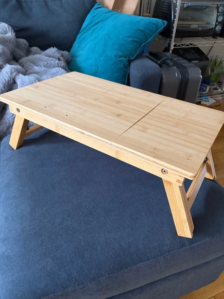 Bamboo Over The Table Desk Tray - photo 2