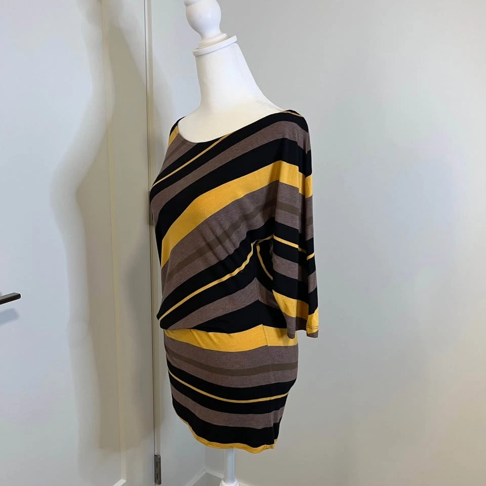 REVOLUTION Asymmetrical Multi-Coloured Stripped Women’s Shirt - - photo 4