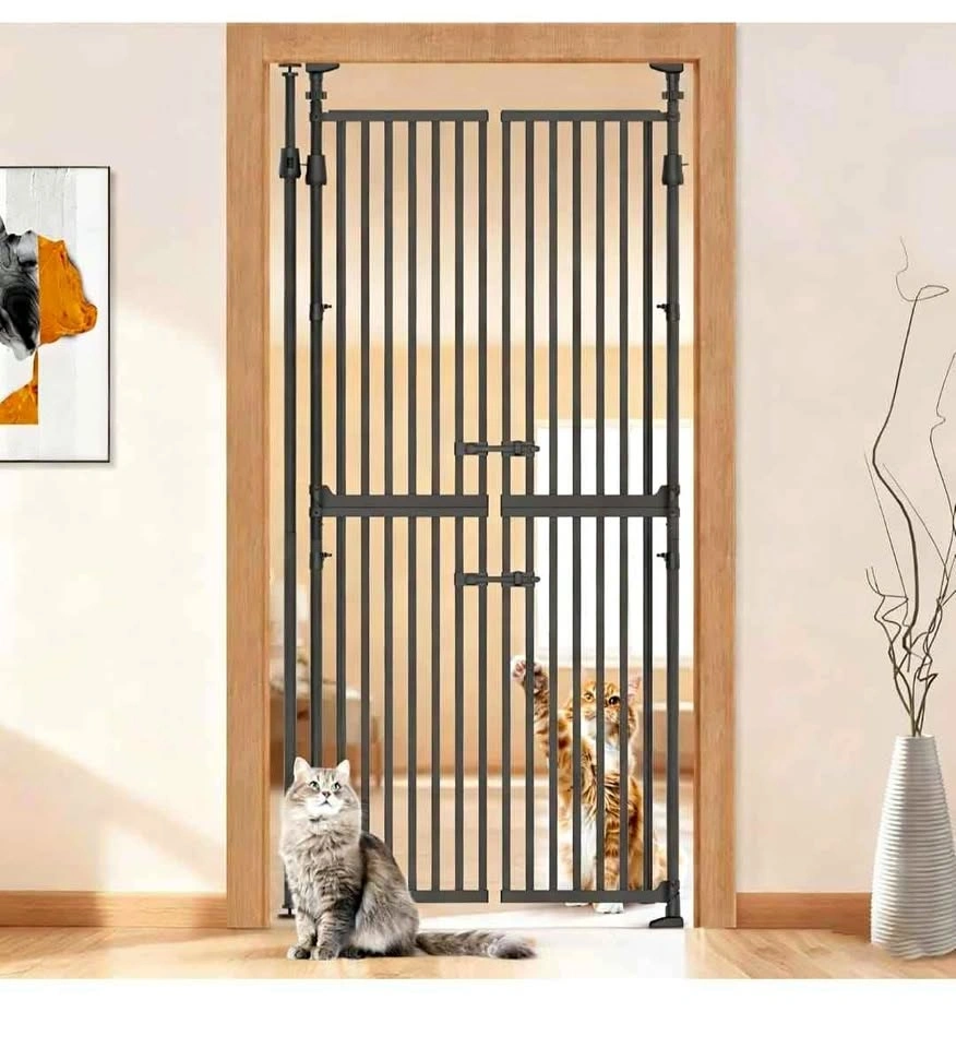 Extra Tall Adjustable Cat Gate (75"-90.5")