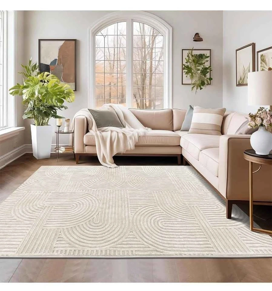 Area Rug 6x9 for Living Room - Washable, Non-Slip - photo 2