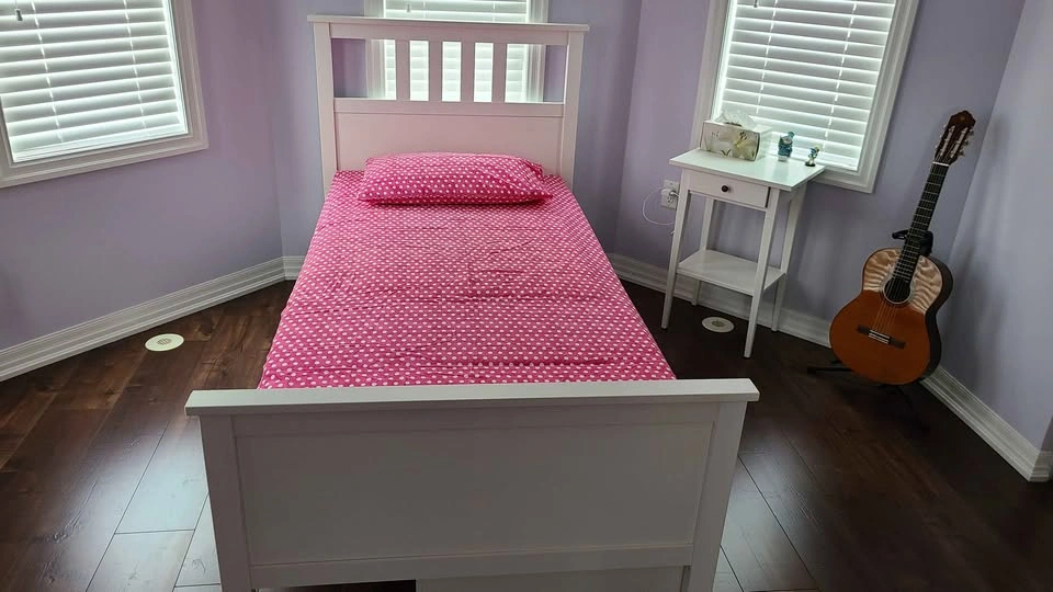 Ikea Hemnes Twin Bed Frame with Storage Drawers - photo 3