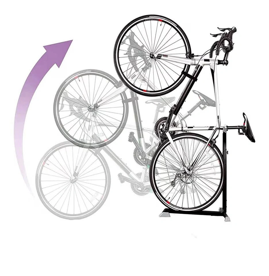 Indoor vertical bike stand