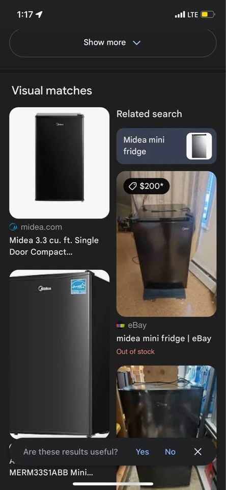 Midea 3.3 cu Mini Fridge - photo 3