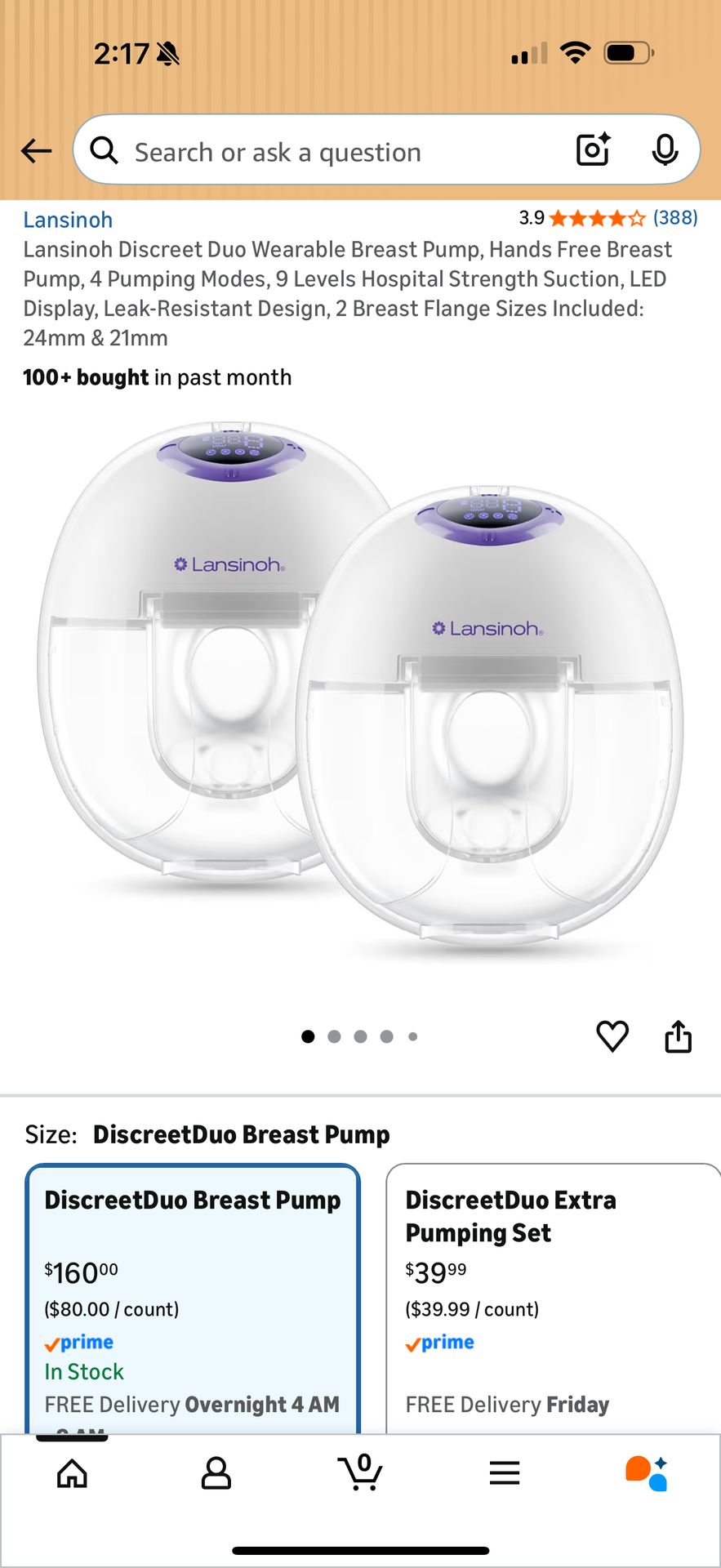 Lansinoh Breast Pump