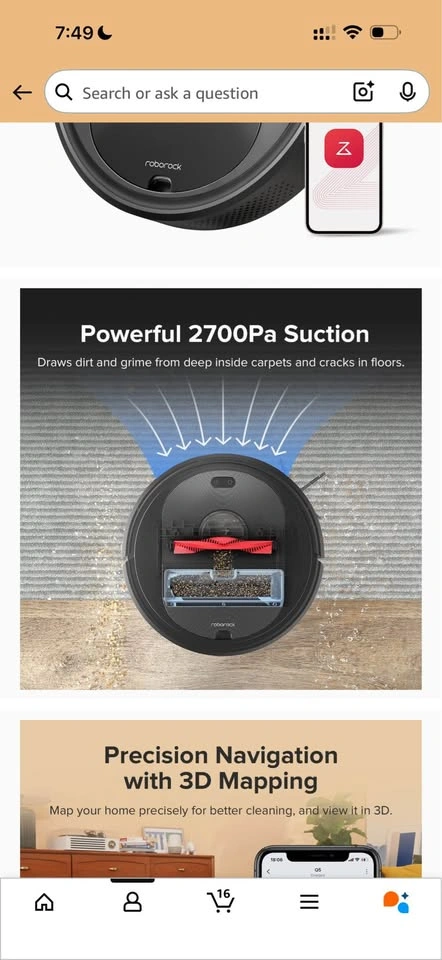 Roborock Q5 Robot Vacuum Cleaner - photo 2