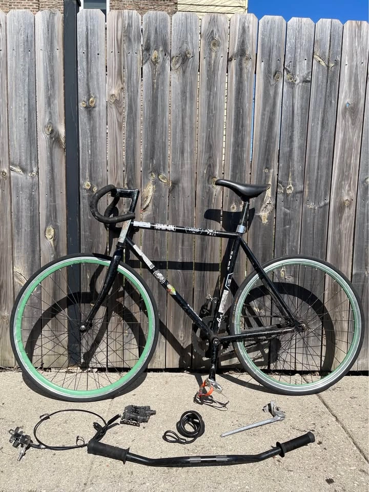 54cm Fixed Gear/Single Speed Bike - photo 3