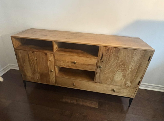 Real Wood Console Table