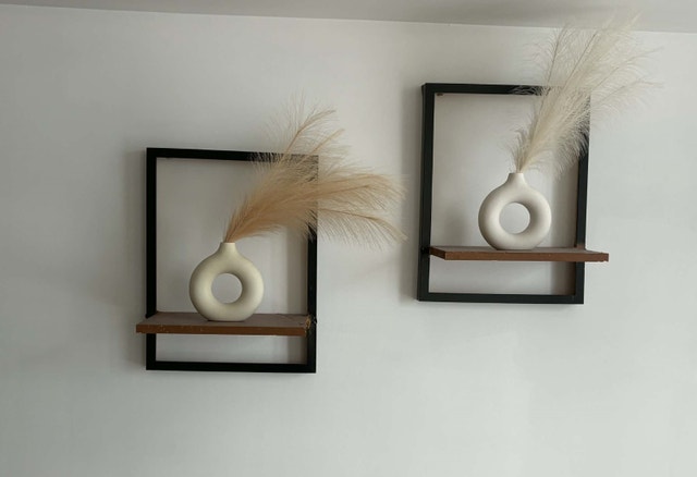 Handmade Hanging Wall Shelf