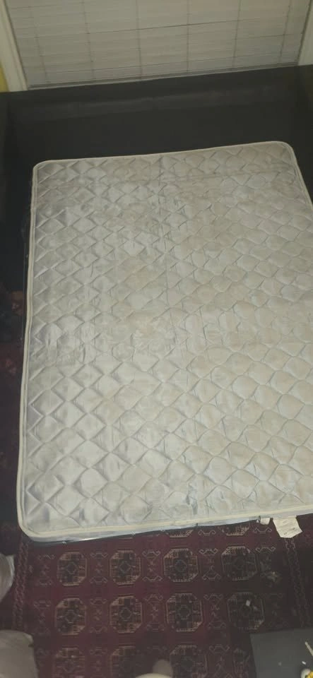 Genuine Black Leather Sofa Bed - photo 3