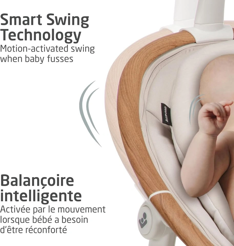 Maxi-Cosi Cassia Baby Swing - Auto Motion Sensor, Portable - photo 2