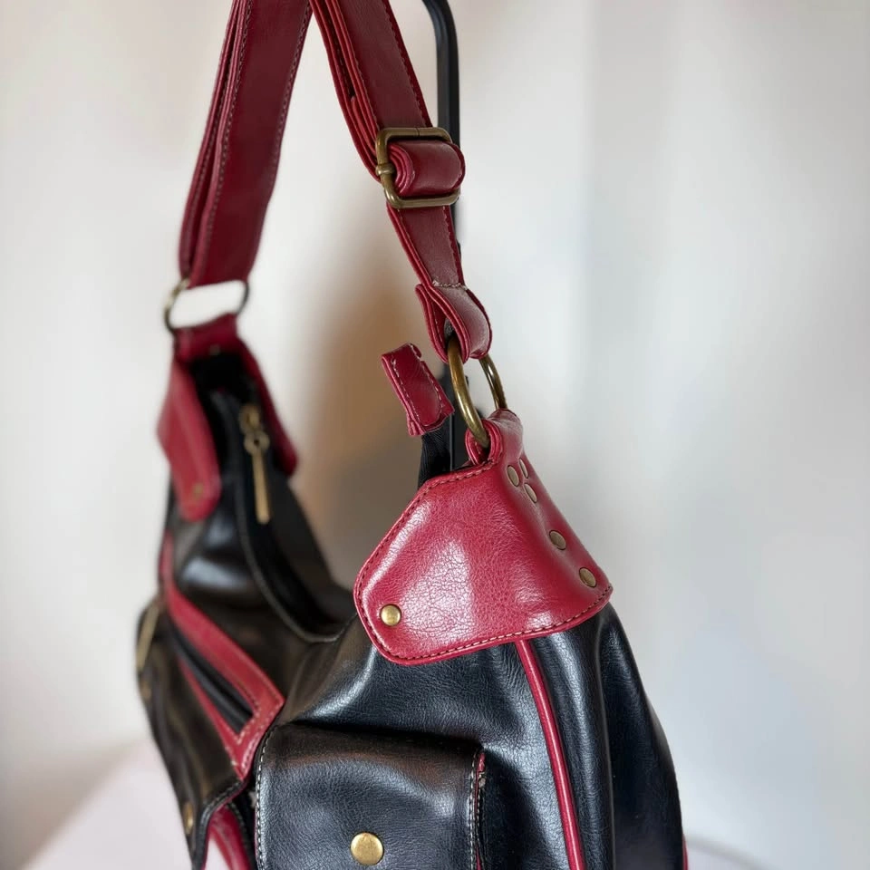 Nikki Red&Black Shoulder Bag - photo 5