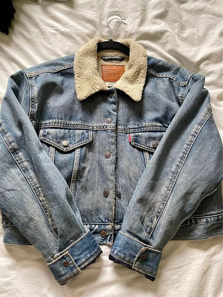 LEVIS DENIM SHERPA JACKET