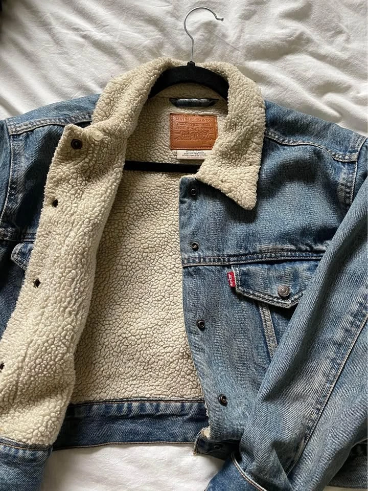 LEVIS DENIM SHERPA JACKET - photo 2