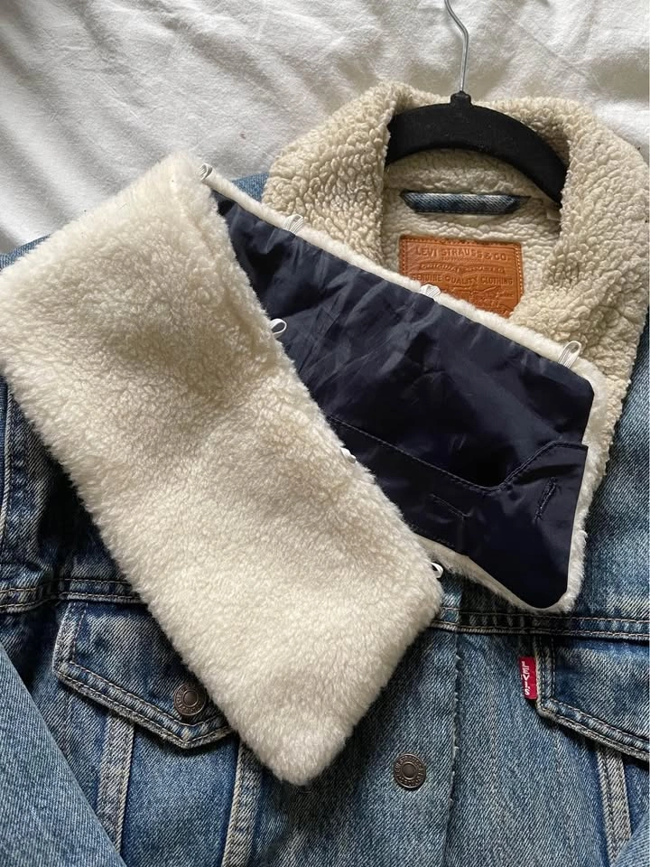 LEVIS DENIM SHERPA JACKET - photo 4