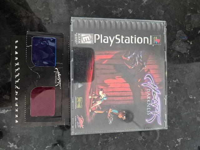 Heart of Darkness PS1 - Complete w/ Rare 3D Glasses | $75