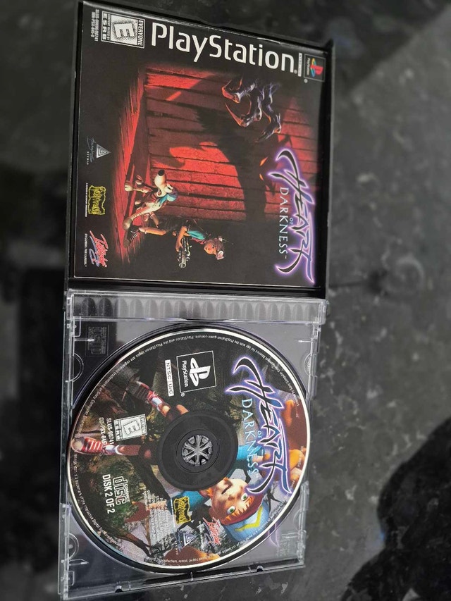 Heart of Darkness PS1 - Complete w/ Rare 3D Glasses | $75 - photo 2