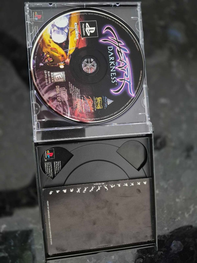 Heart of Darkness PS1 - Complete w/ Rare 3D Glasses | $75 - photo 3