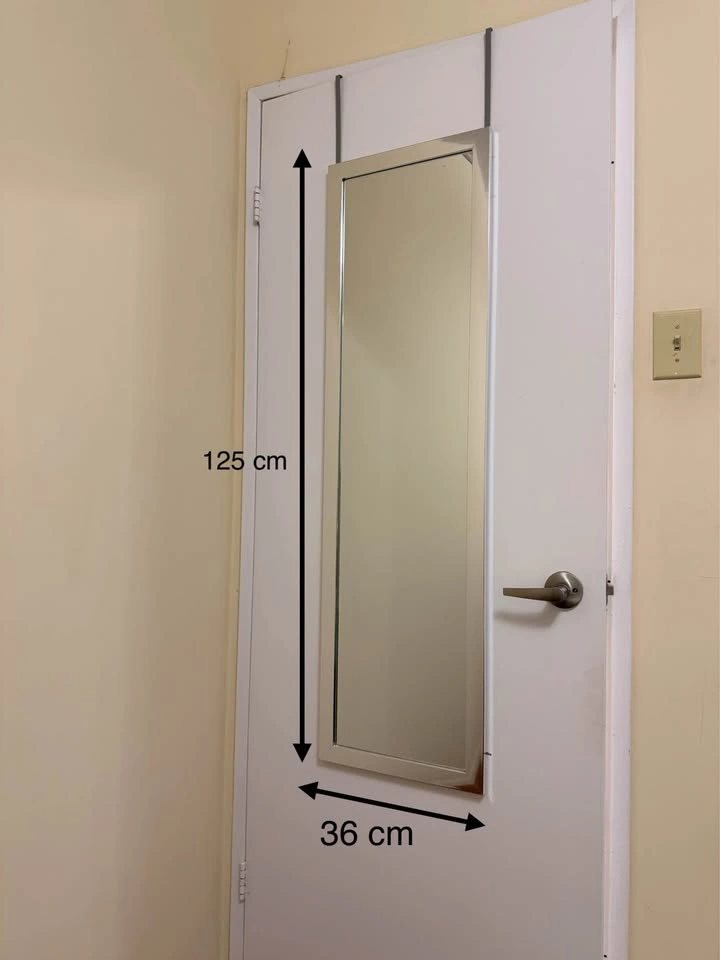 Full length door hanging mirror - photo 2