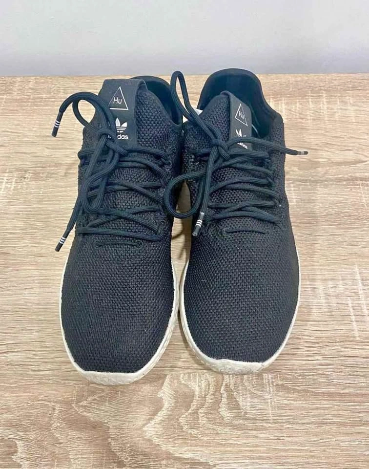 Adidas Pharrell Williams Hu sneakers black mens 6.5