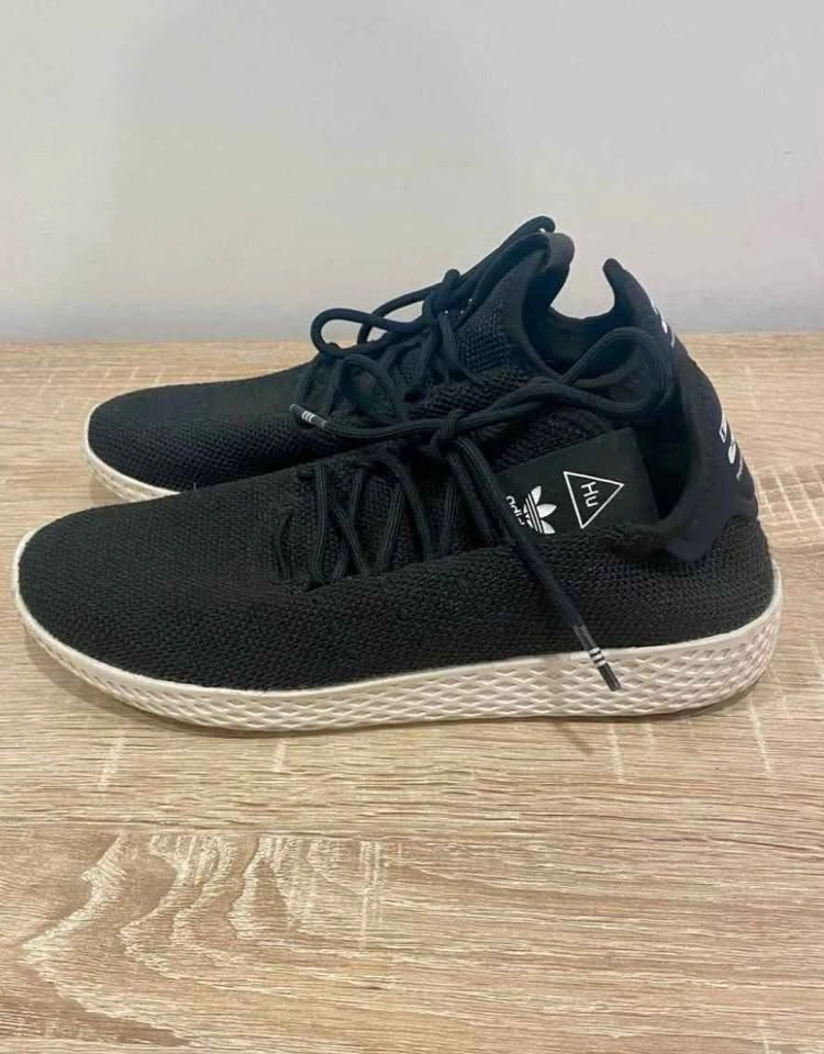 Adidas Pharrell Williams Hu sneakers black mens 6.5 - photo 2