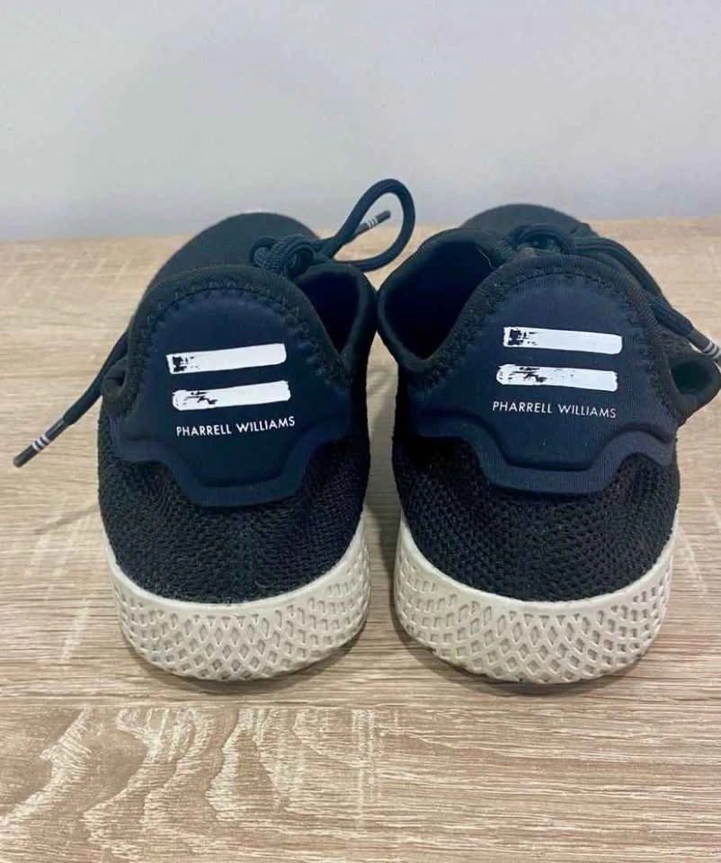 Adidas Pharrell Williams Hu sneakers black mens 6.5 - photo 3