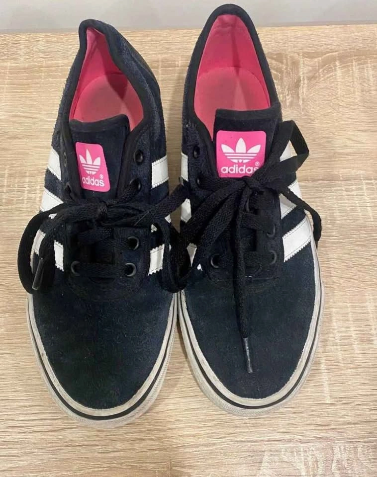 Adidas Black Pink Sneakers - photo 2