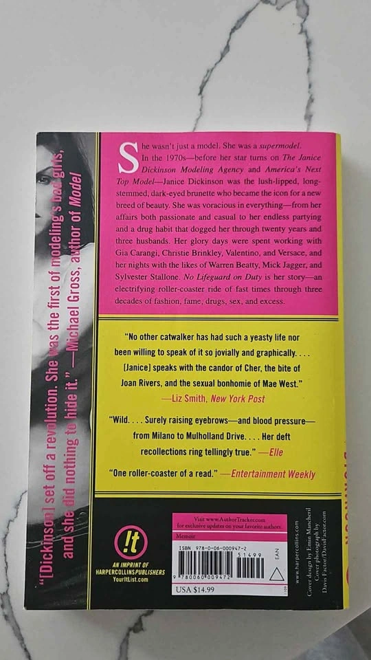 No Lifeguard on Duty by Janice Dickinson book - photo 2