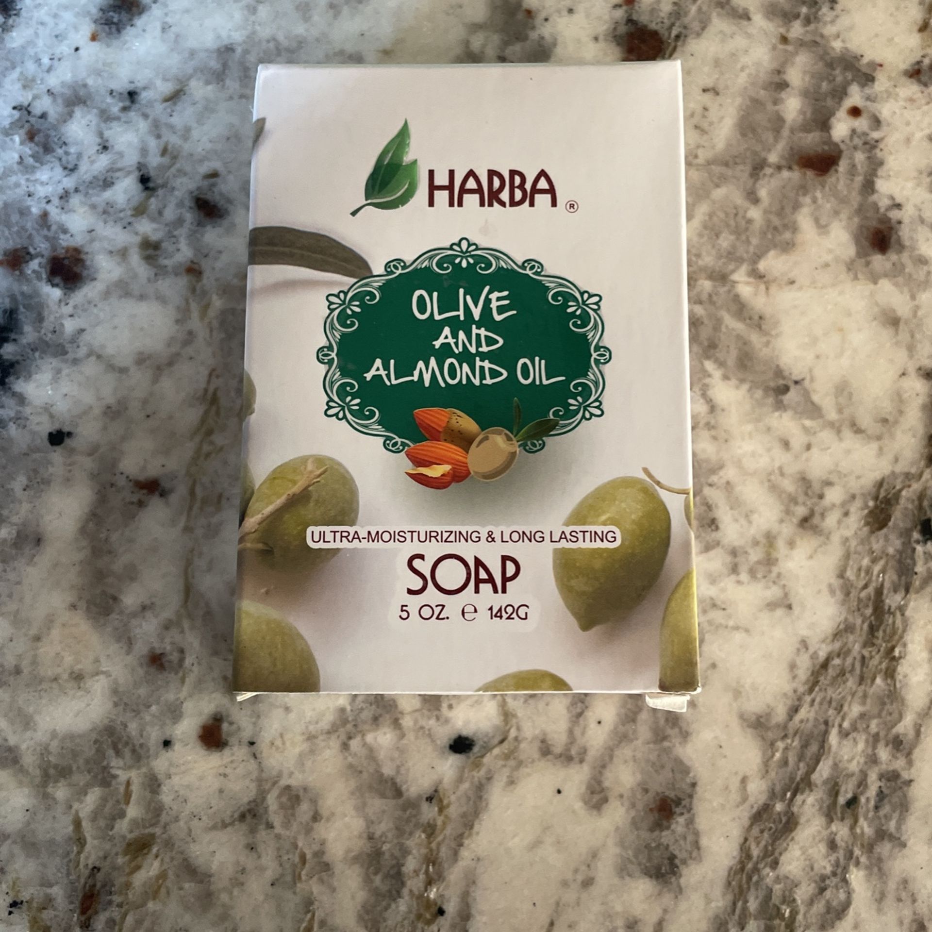 Harba Olive Oil & Almond Oil Bar Soap