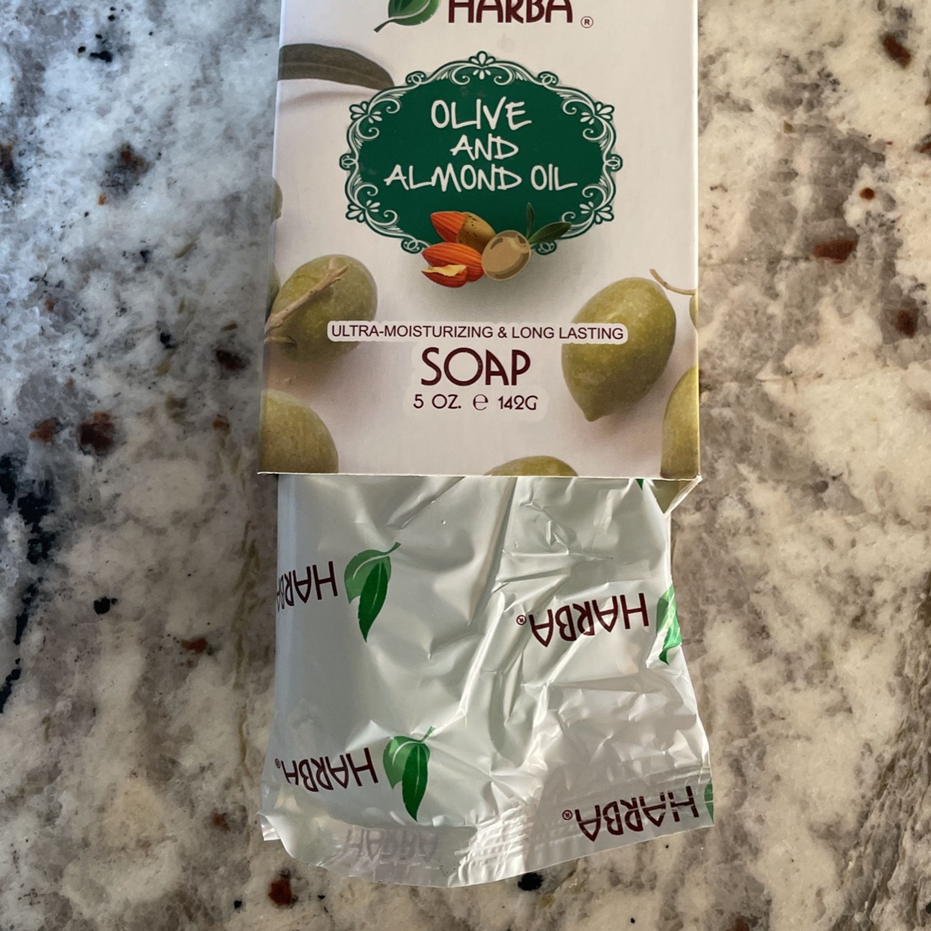 Harba Olive Oil & Almond Oil Bar Soap - photo 2