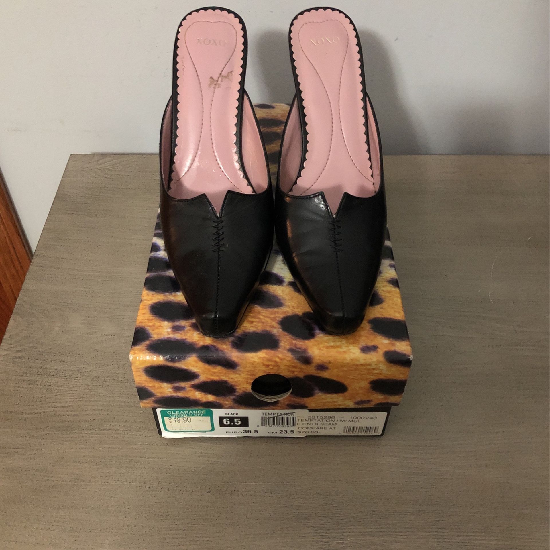 Xoxo Mule Size 6.5