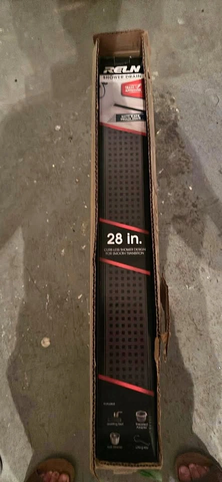 RELN Linear Shower Drains - 28 inches (4 available)