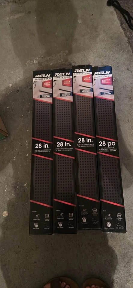 RELN Linear Shower Drains - 28 inches (4 available) - photo 2