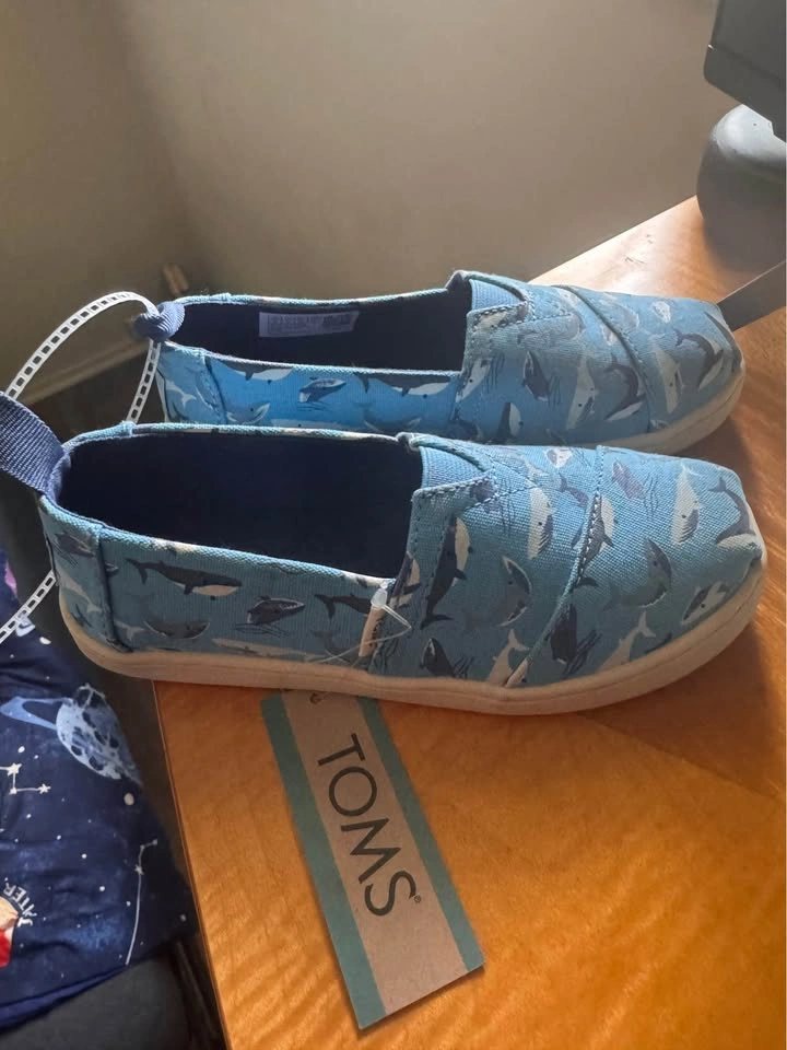 Boys Toms shoes size 12 - photo 2