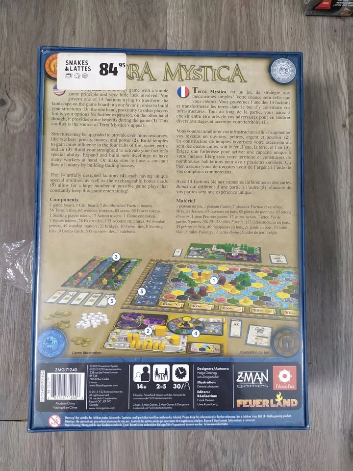 Terra Mystica (brand new) board game - photo 2
