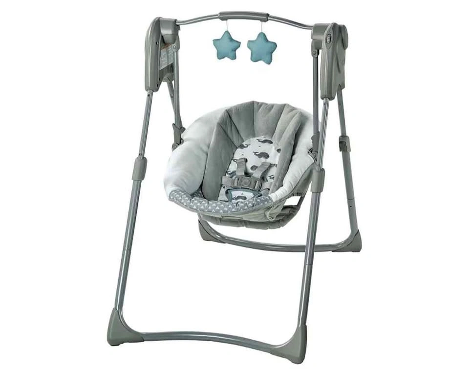 GRACO SLIM SPACES COMPACT SWING - HUMPHRY FASHION - GREY