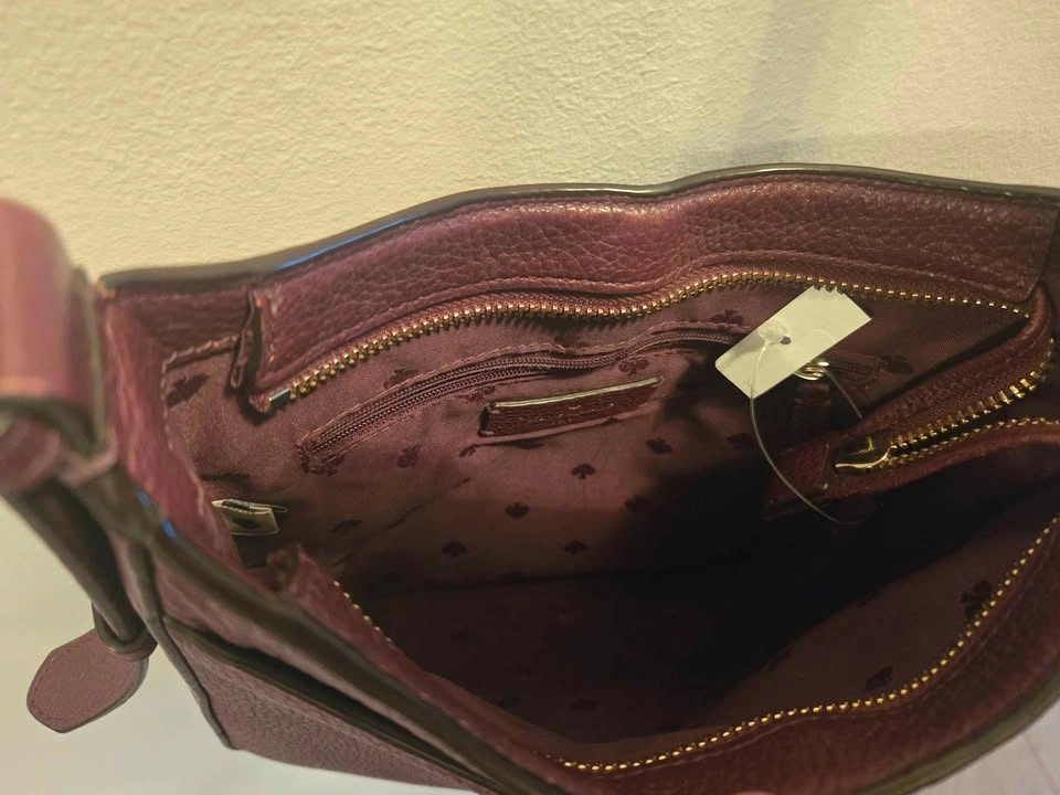 Kate Spade Cross Body Bag Burgundy - photo 2