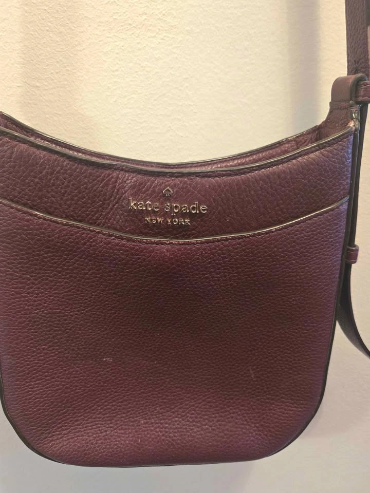 Kate Spade Cross Body Bag Burgundy - photo 4