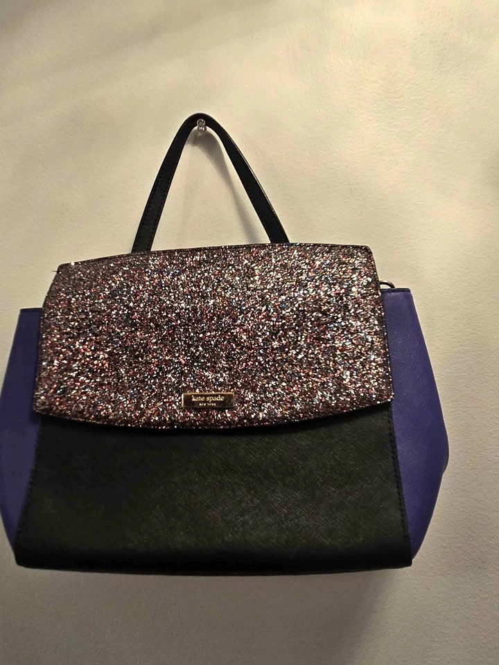 KATE SPADE GLITTER FASHION HANDBAG $85