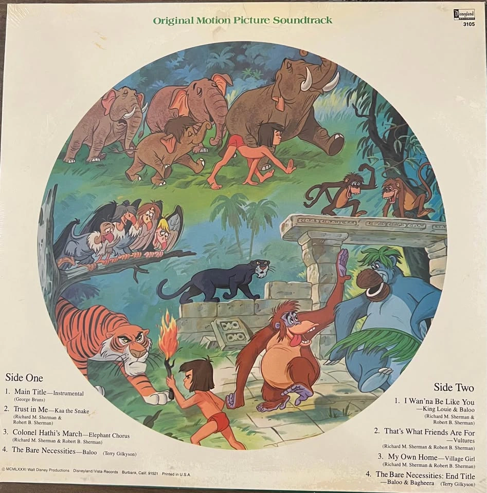 Vintage Disney Picture Disc Vinyl - So Cool! - photo 2