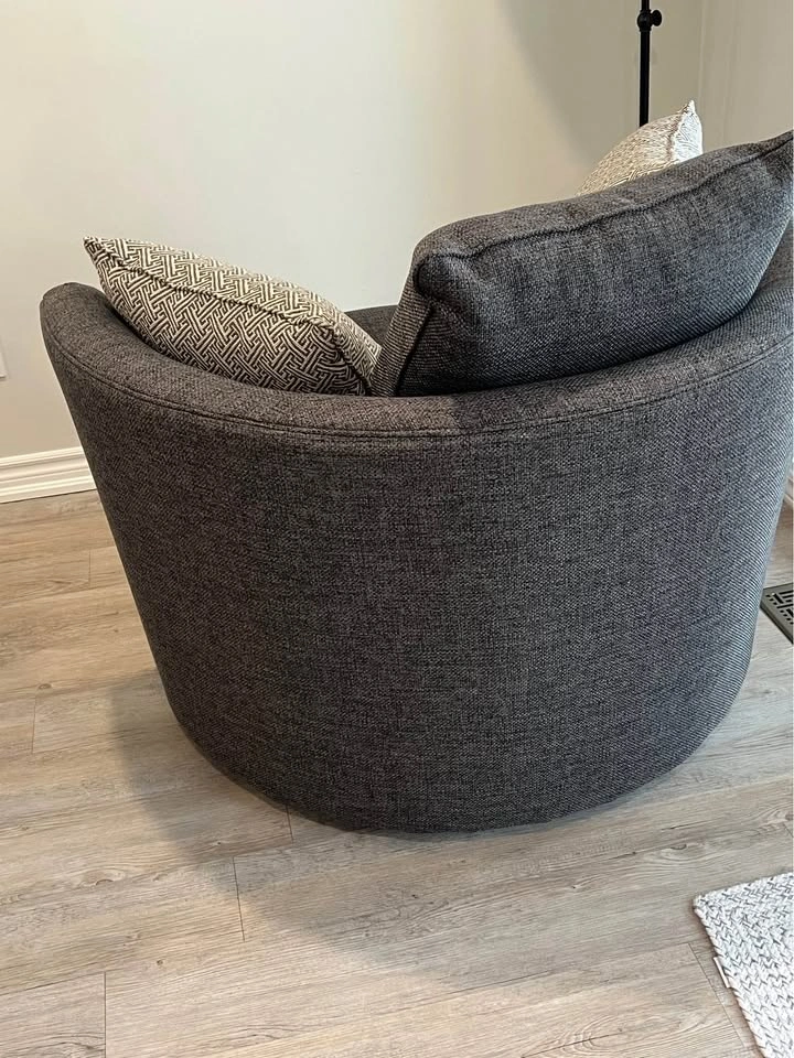 EUC Round Swivel Lounge Chair - photo 2
