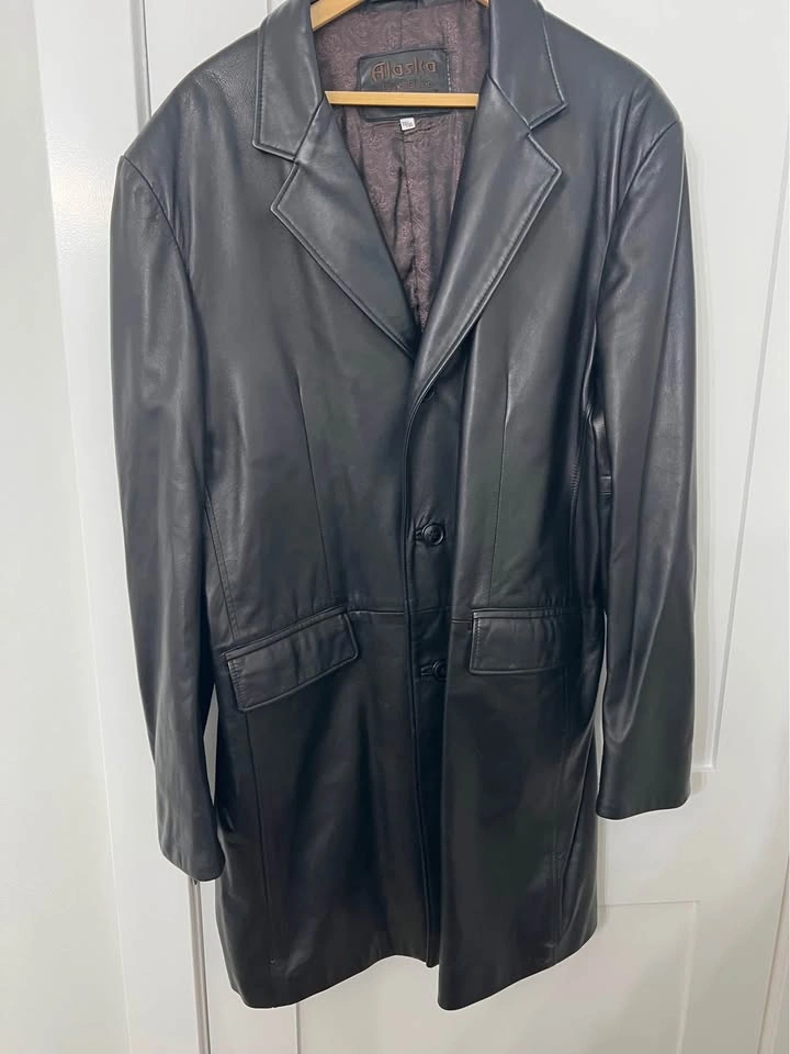 Bespoke Mens Leather Coat