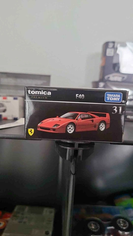 Collectible Tomica Premium Ferrari F40 Die-Cast Car