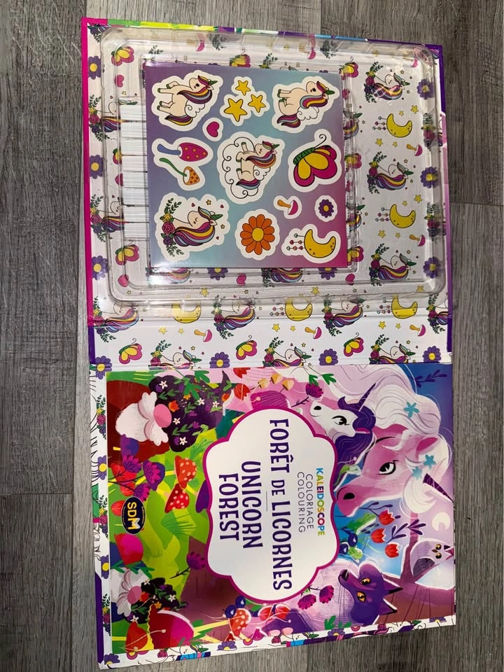 Unicorn colouring set - photo 2