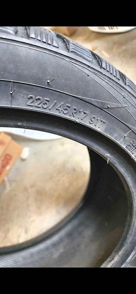 225/45/R17 3 winter tires