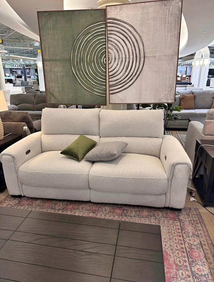 New electric reclining sofa