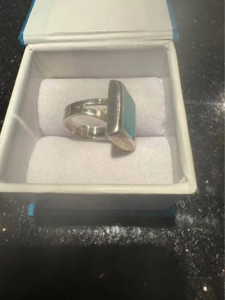 Sterling Silver Turquoise Ring - photo 2
