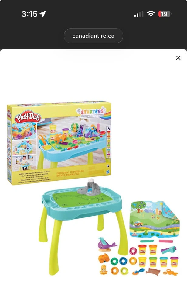 Play-Doh All-in-One Creativity Starter Station Activity Table. B - photo 2